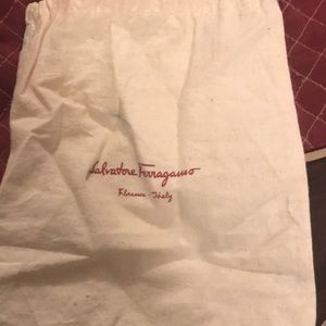 Authentic Salvatore Ferragamo  belt dust bag